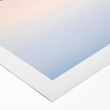 Abstract landscape artwork on rolled canvas, showcasing vibrant colors and fluid forms, ideal for modern home decor. Packaged securely in a sturdy tube.