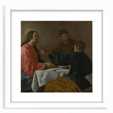 Baroque Supper Scene: Historical Art Print with Timeless Grace