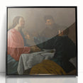 Baroque Supper Scene: Historical Art Print with Timeless Grace