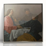 Baroque Supper Scene: Historical Art Print with Timeless Grace