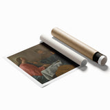 Baroque Supper Scene: Historical Art Print with Timeless Grace