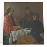 Baroque Supper Scene: Historical Art Print with Timeless Grace