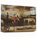 Expressionist Art - Riders by Cyprián Majerník