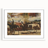 Expressionist Art - Riders by Cyprián Majerník