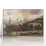 Expressionist Art - Riders by Cyprián Majerník