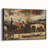 Expressionist Art - Riders by Cyprián Majerník