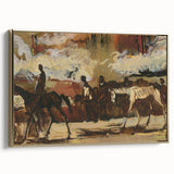 Expressionist Art - Riders by Cyprián Majerník