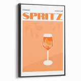 Black and white vintage poster art of a landscape on framed canvas, ideal for bedroom wall decor.