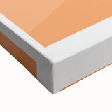 Large black and white landscape painting on stretched canvas, depicting rolling hills, ideal for bedroom wall decor.