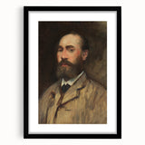 Impressionism Wall Art - Portrait of Jean-Baptiste Faure by Manet Print