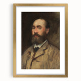Impressionism Wall Art - Portrait of Jean-Baptiste Faure by Manet Print