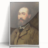 Impressionism Wall Art - Portrait of Jean-Baptiste Faure by Manet Print