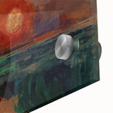 Saint George and the Dragon Wall Art - Dramatic Mythical Modern Decor