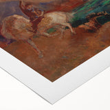 Saint George and the Dragon Wall Art - Dramatic Mythical Modern Decor