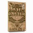 Lynyrd Skynyrd Concert Poster – Vintage Rock Art