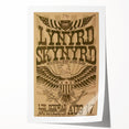 Lynyrd Skynyrd Concert Poster – Vintage Rock Art