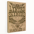 Lynyrd Skynyrd Concert Poster – Vintage Rock Art