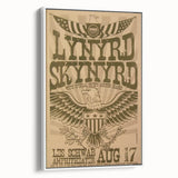 Lynyrd Skynyrd Concert Poster – Vintage Rock Art
