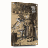 Expressive Realism Art Print - Here Are Your Trousers by William Glackens