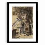 Expressive Realism Art Print - Here Are Your Trousers by William Glackens