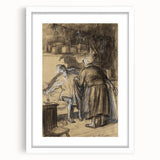 Expressive Realism Art Print - Here Are Your Trousers by William Glackens