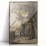 Expressive Realism Art Print - Here Are Your Trousers by William Glackens