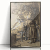 Expressive Realism Art Print - Here Are Your Trousers by William Glackens