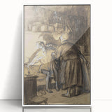Expressive Realism Art Print - Here Are Your Trousers by William Glackens
