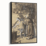 Expressive Realism Art Print - Here Are Your Trousers by William Glackens