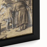 Expressive Realism Art Print - Here Are Your Trousers by William Glackens