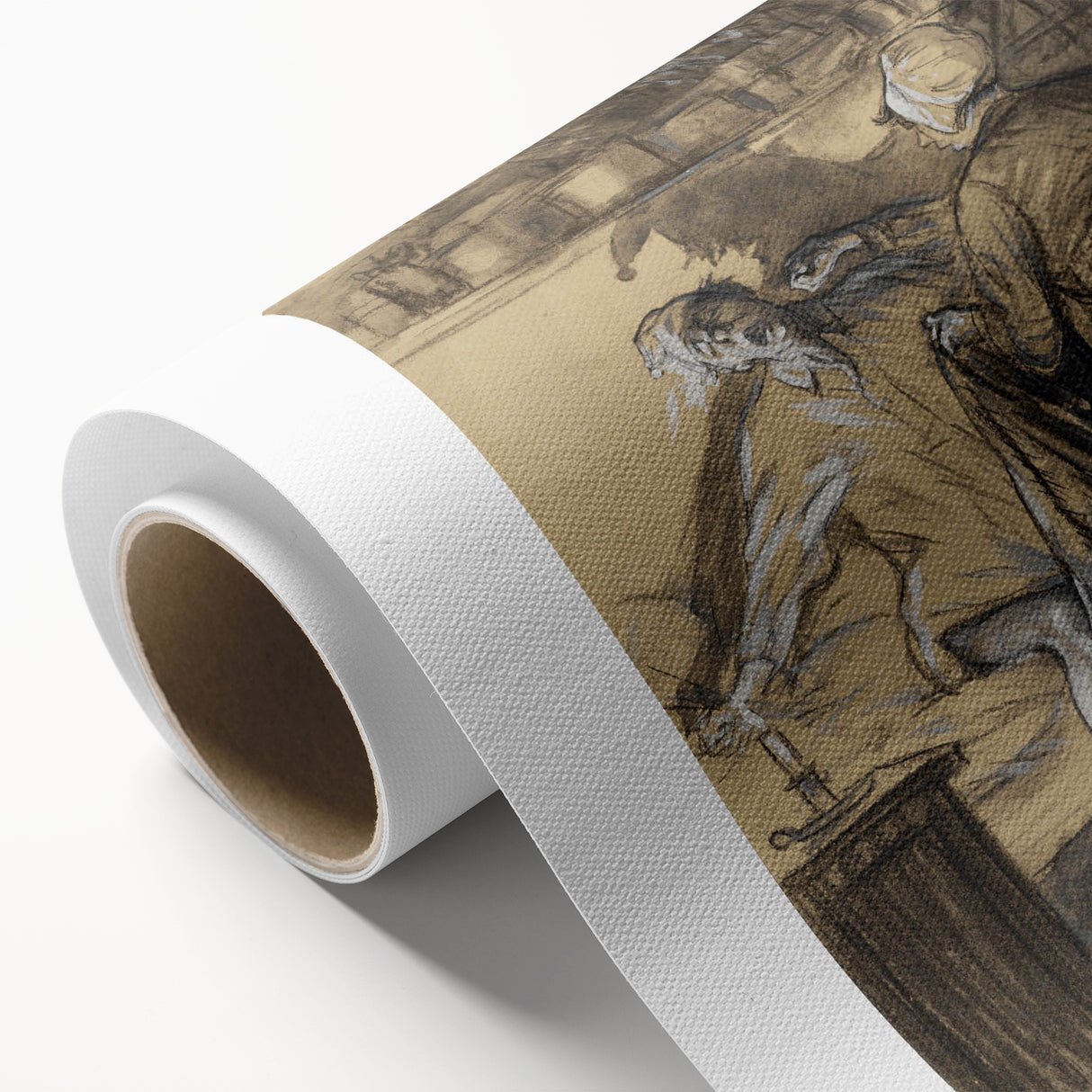 Expressive Realism Art Print - Here Are Your Trousers by William Glackens
