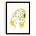 Imaginative Mind Girls Room Wall Art – Kids Room Art Print
