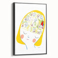 Imaginative Mind Girls Room Wall Art – Kids Room Art Print