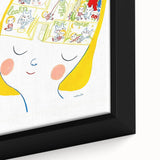 Imaginative Mind Girls Room Wall Art – Kids Room Art Print