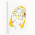 Imaginative Mind Girls Room Wall Art – Kids Room Art Print