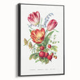 Classic Romantic Paintings - Strawberry and Tulip Art Print