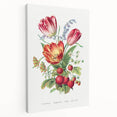 Classic Romantic Paintings - Strawberry and Tulip Art Print
