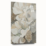 Acrylic Dining Room Artwork - Elegant Floral Wall Art