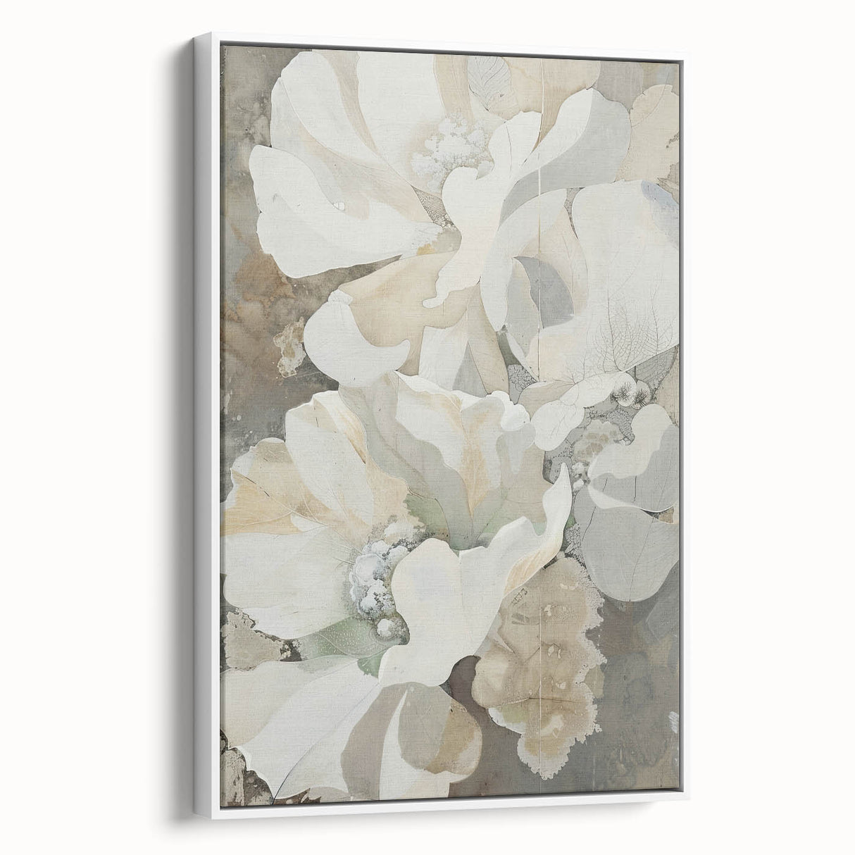 Acrylic Dining Room Artwork - Elegant Floral Wall Art