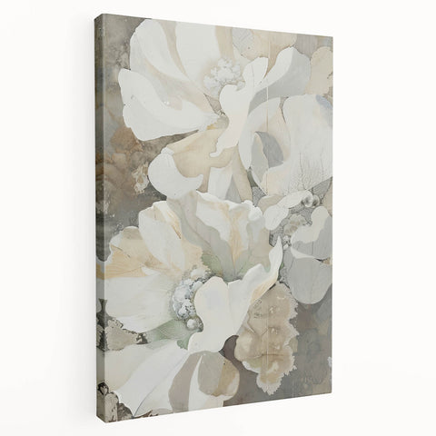 Acrylic Dining Room Artwork - Elegant Floral Wall Art