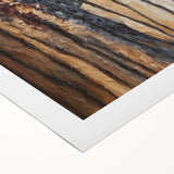 Abstract floral design on a rolled canvas, showcasing vibrant colors and intricate patterns, ideal for modern home decor or art enthusiasts, presented in a protective tube.