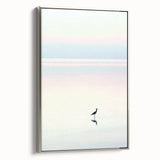 Abstract landscape framed canvas art showcasing vibrant colors and intricate textures, set in a sleek silver frame, perfect for modern home decor. Ideal for adding a touch of elegance to living spaces or offices.