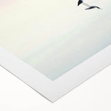 Abstract landscape canvas art showcasing vibrant colors and dynamic shapes, ideal for modern home decor. Rolled for easy display, this piece adds a touch of creativity to any space.