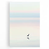 Abstract landscape canvas art showcasing vibrant colors and fluid shapes, perfect for modern home decor. Ideal for adding a touch of artistic elegance to any room.