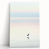 Abstract landscape stretched canvas art showcasing vibrant colors and dynamic shapes, perfect for modern home decor. Ideal for adding a contemporary touch to any space.