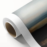 Modern Abstract Wall Art – Contemporary Brown & Black Landscape