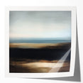 Modern Abstract Wall Art – Contemporary Brown & Black Landscape