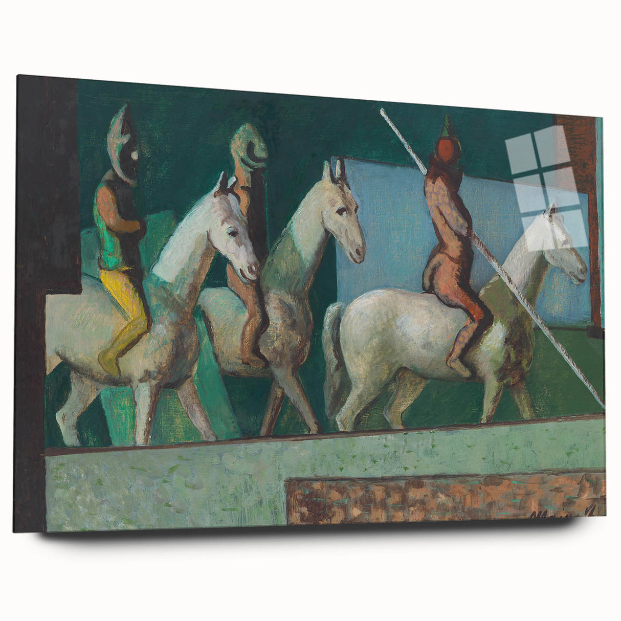 Expressionist Art - Riders in Formation by Cyprián Majerník
