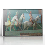 Expressionist Art - Riders in Formation by Cyprián Majerník