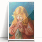 Impressionism Wall Art - Jean Renoir Sewing by Renoir Print for Home Decor
